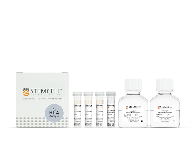 EasySep™ HLA Total Lymphocyte Enrichment: Complete Processing Kit for Whole Blood