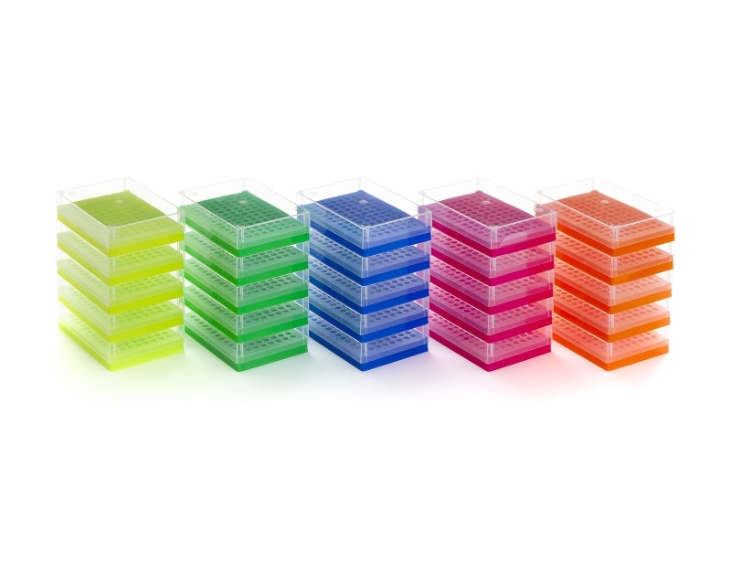 Axygen® PCR Tube Storage Rack with Lid, Spectrum Pack