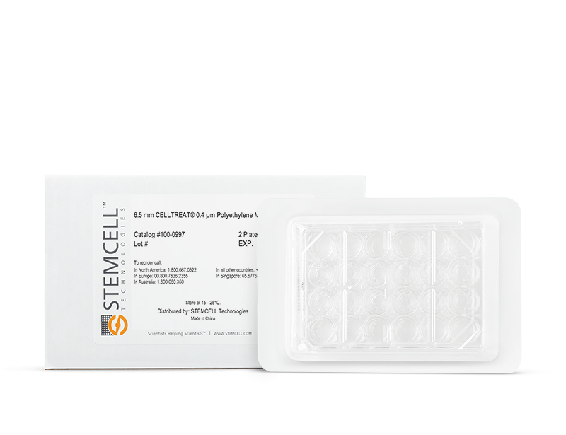 CELLTREAT® 0.4 µm Polyethylene Membrane Inserts